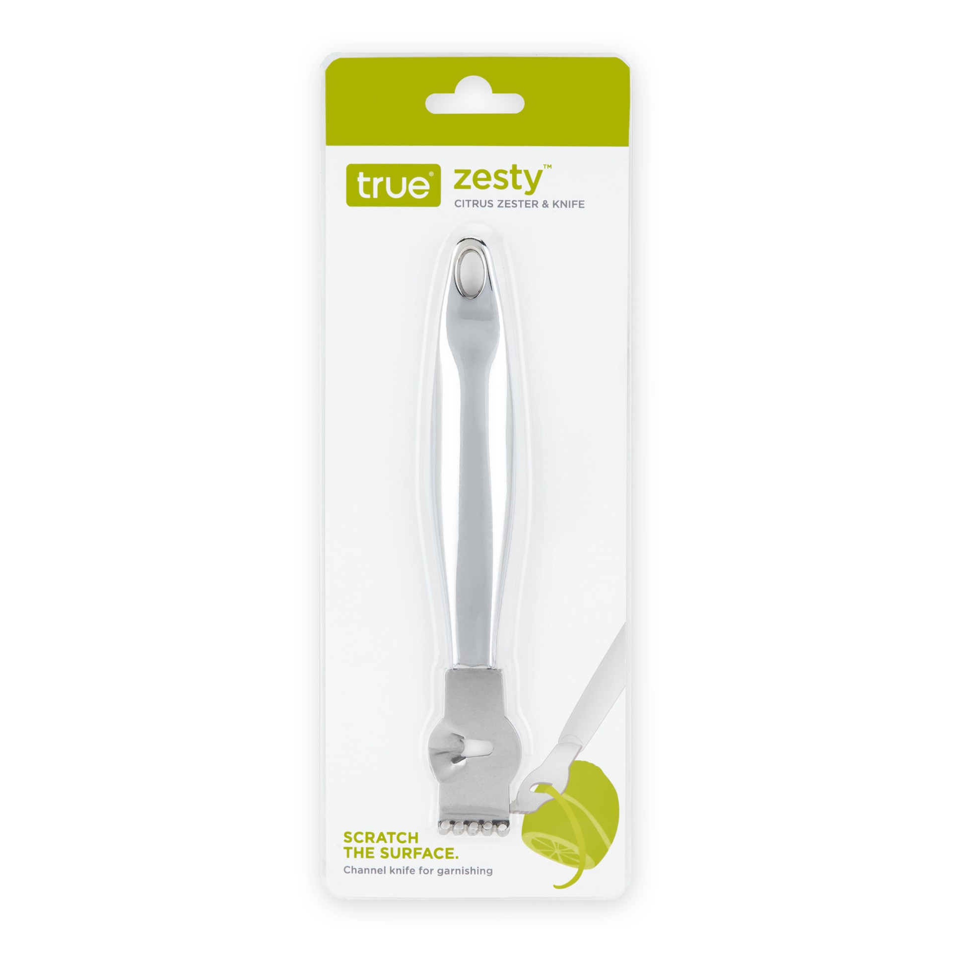 slide 3 of 4, TRUE Zesty Citrus Zester & Knife 1 ea, 1 ct