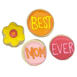 Hayley Cakes & Cookies Best Mom Ever Mini Cookies