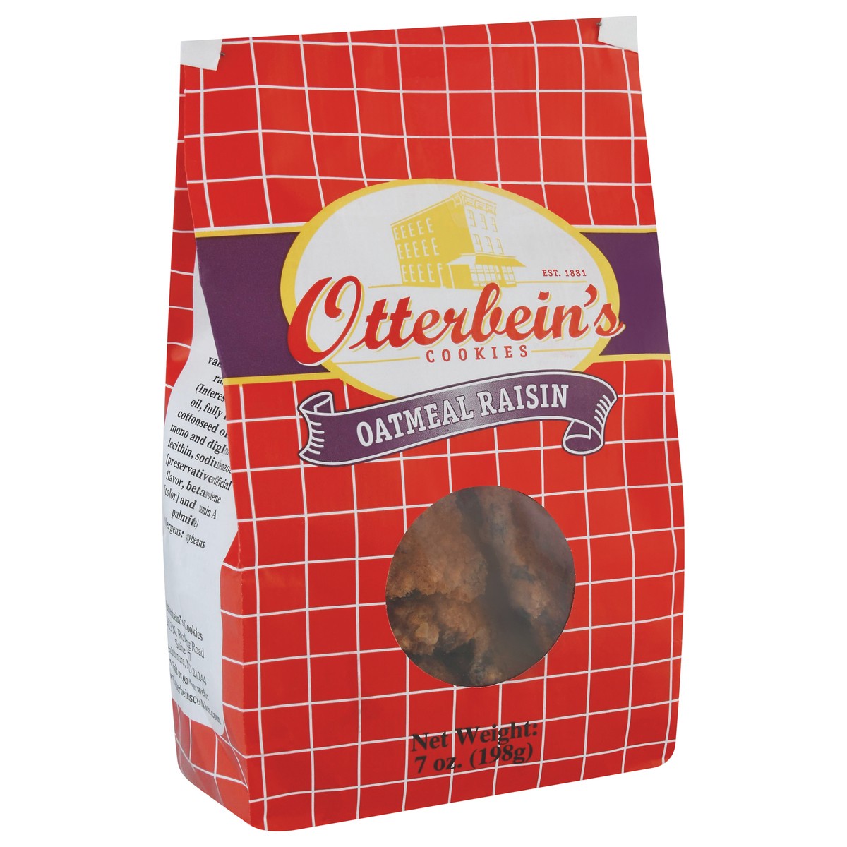 slide 12 of 13, Otterbein's Oatmeal Raisin Cookies - 7 oz, 7 oz