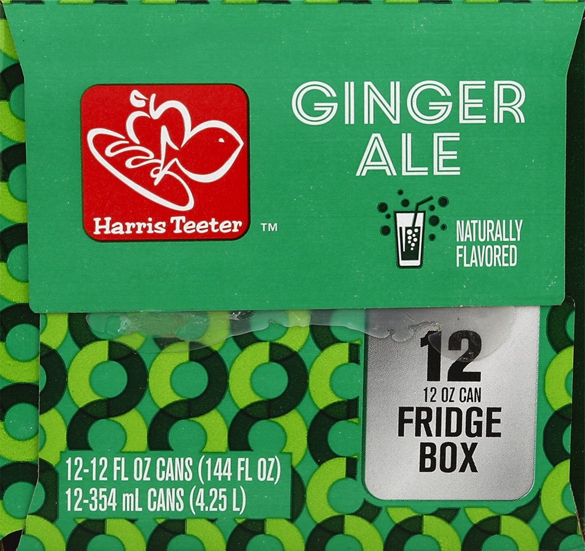 slide 3 of 6, Harris Teeter Soda - Ginger Ale - 12 ct; 12 oz, 12 ct; 12 oz