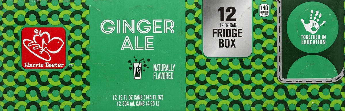 slide 4 of 6, Harris Teeter Soda - Ginger Ale - 12 ct; 12 oz, 12 ct; 12 oz