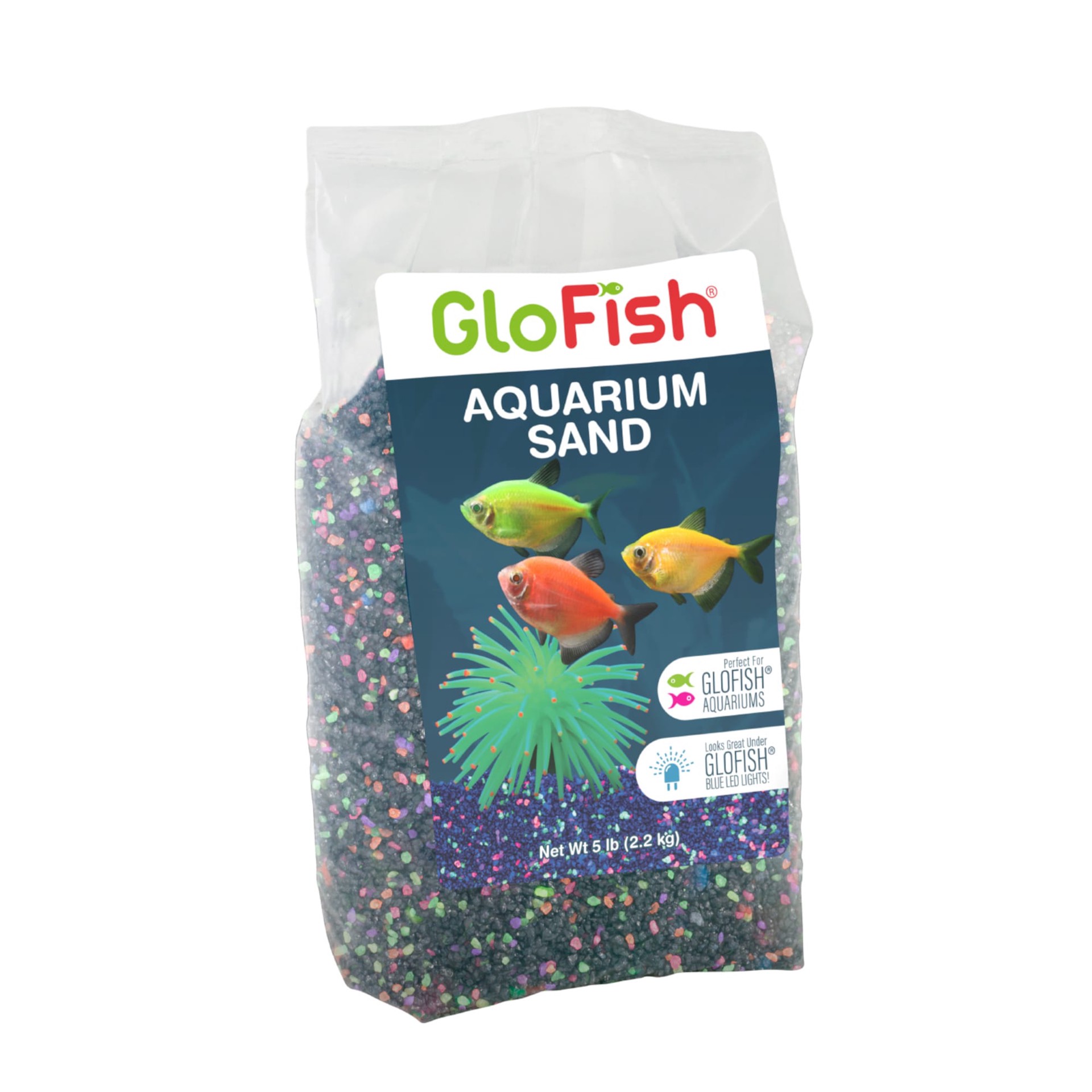 slide 1 of 5, GloFish® Aquarium Sand, 5 lb