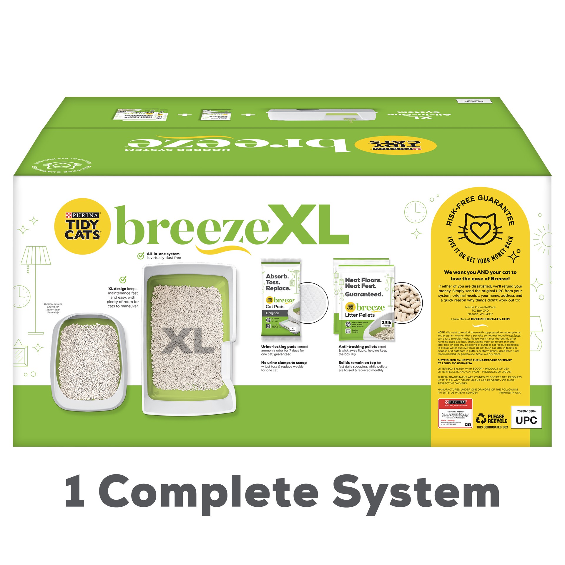 slide 7 of 8, Tidy Cats Breeze XL All-in-One Kit 1 ea, 16.5 lb