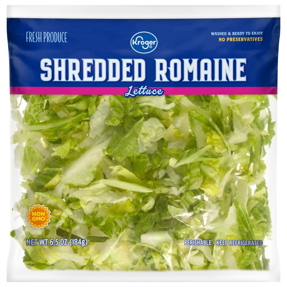 slide 1 of 2, Kroger Shredded Romaine, 6.5 oz