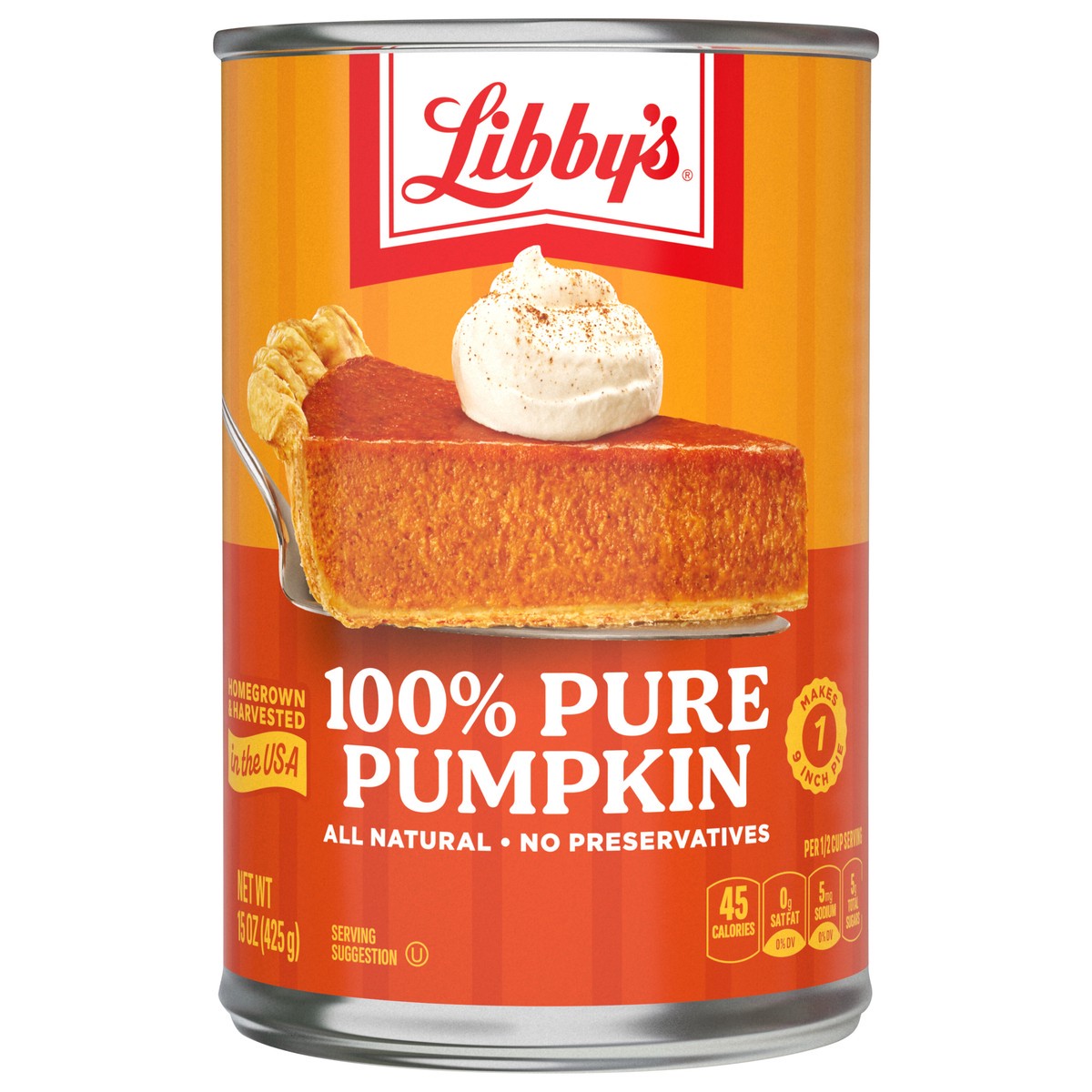 slide 1 of 3, Libby's 100% Pure Canned Pumpkin, 15 oz
