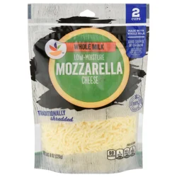 Giant Mozzarella Cheese Whole Milk Traditionally Shredded
