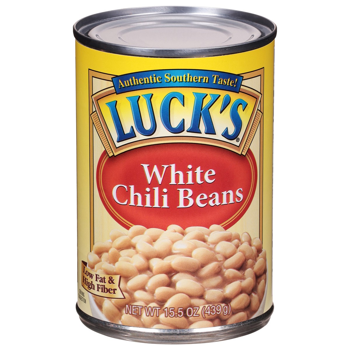 slide 1 of 13, Luck's White Chili Beans 15.5 oz, 15 oz