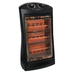 Comfort Zone Radiant Quartz Heater with Adjustable Thermostat