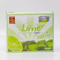 Sunny Select Lime Gelatin