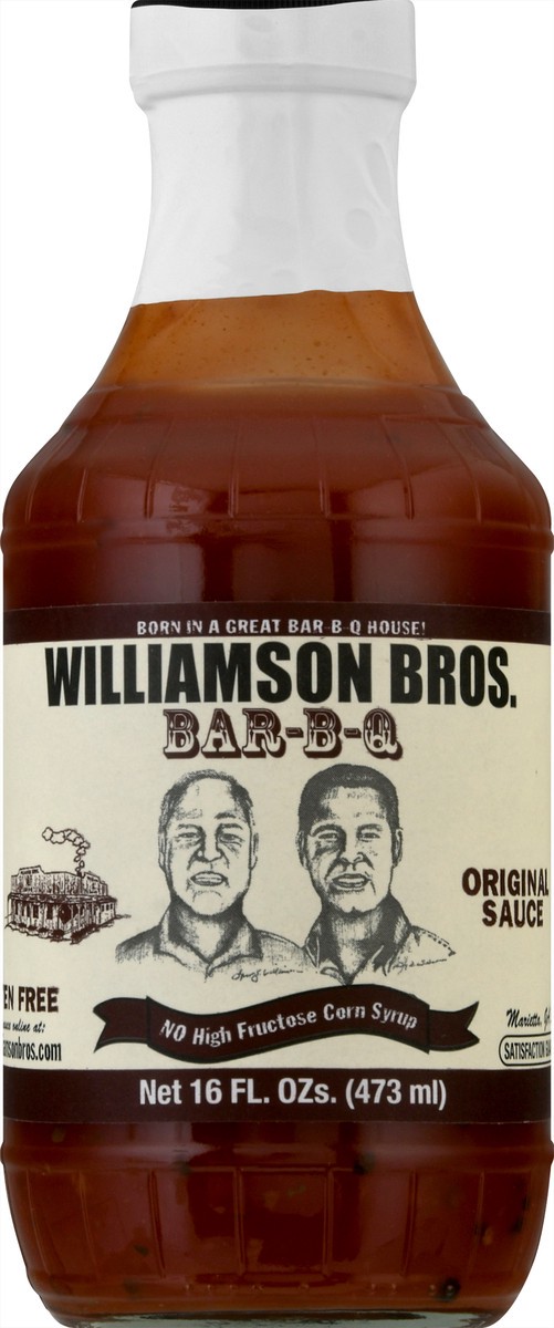 slide 6 of 9, Williamson Bros. Original Bar- B- Q Sauce 16 oz, 16 oz