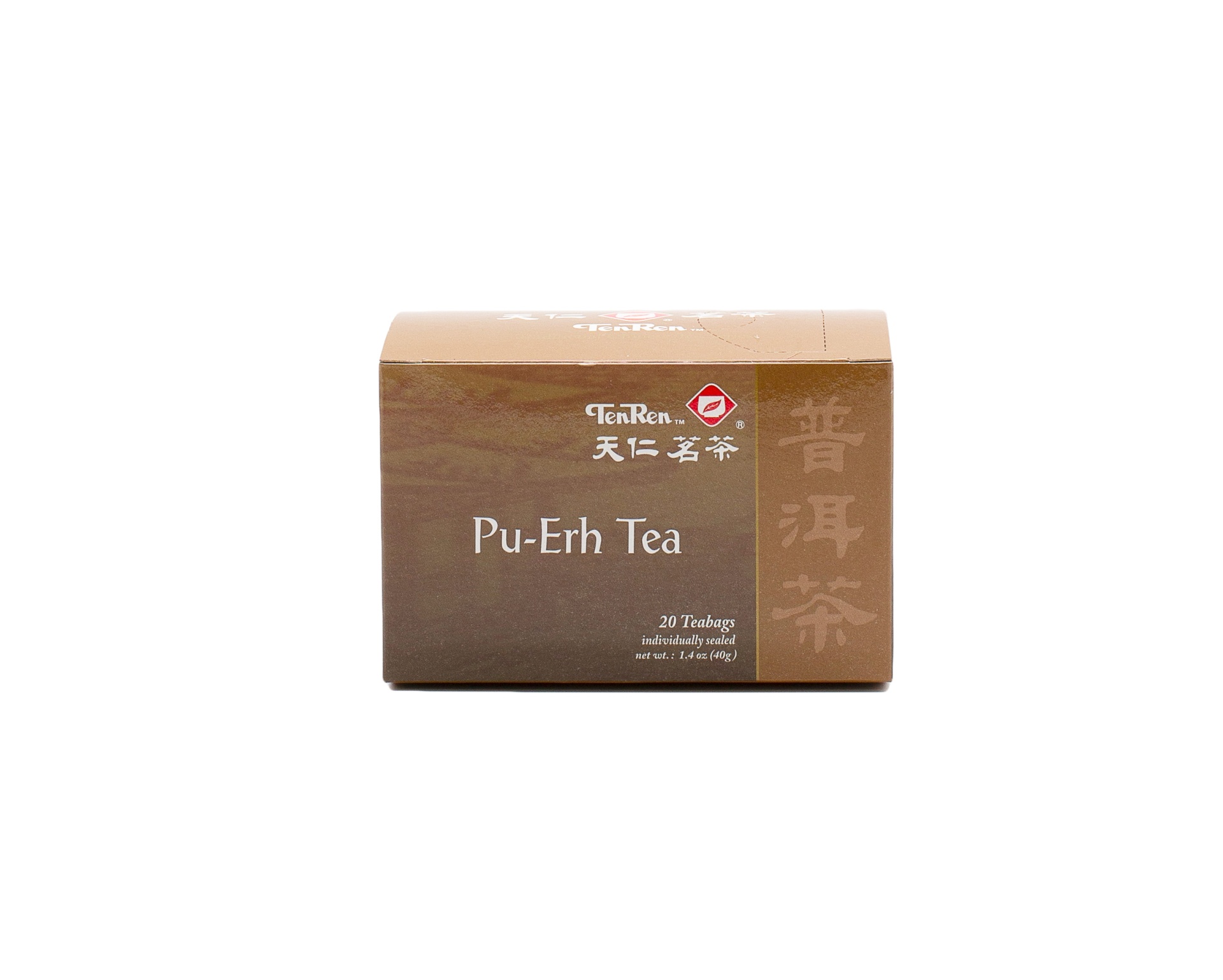 slide 1 of 1, Ten Ren Pu-erh Tea-box, 20 ct