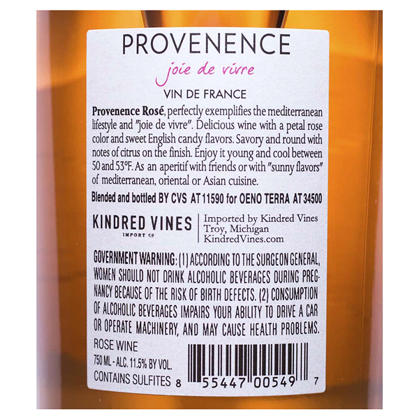 slide 4 of 5, Provenance Vineyards Joie de Vivre, 750 ml