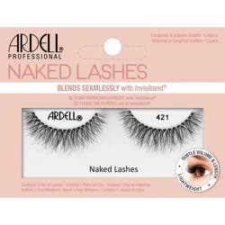 Ardell Naked 421 False Eyelashes - Black - 1 pair
