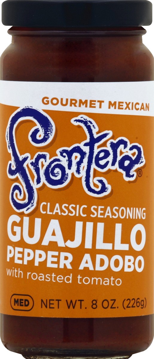 slide 2 of 2, Frontera Medium Guajillo Pepper Adobo Seasoning Grilling Glaze & Sauce Starter 8 oz, 8 oz