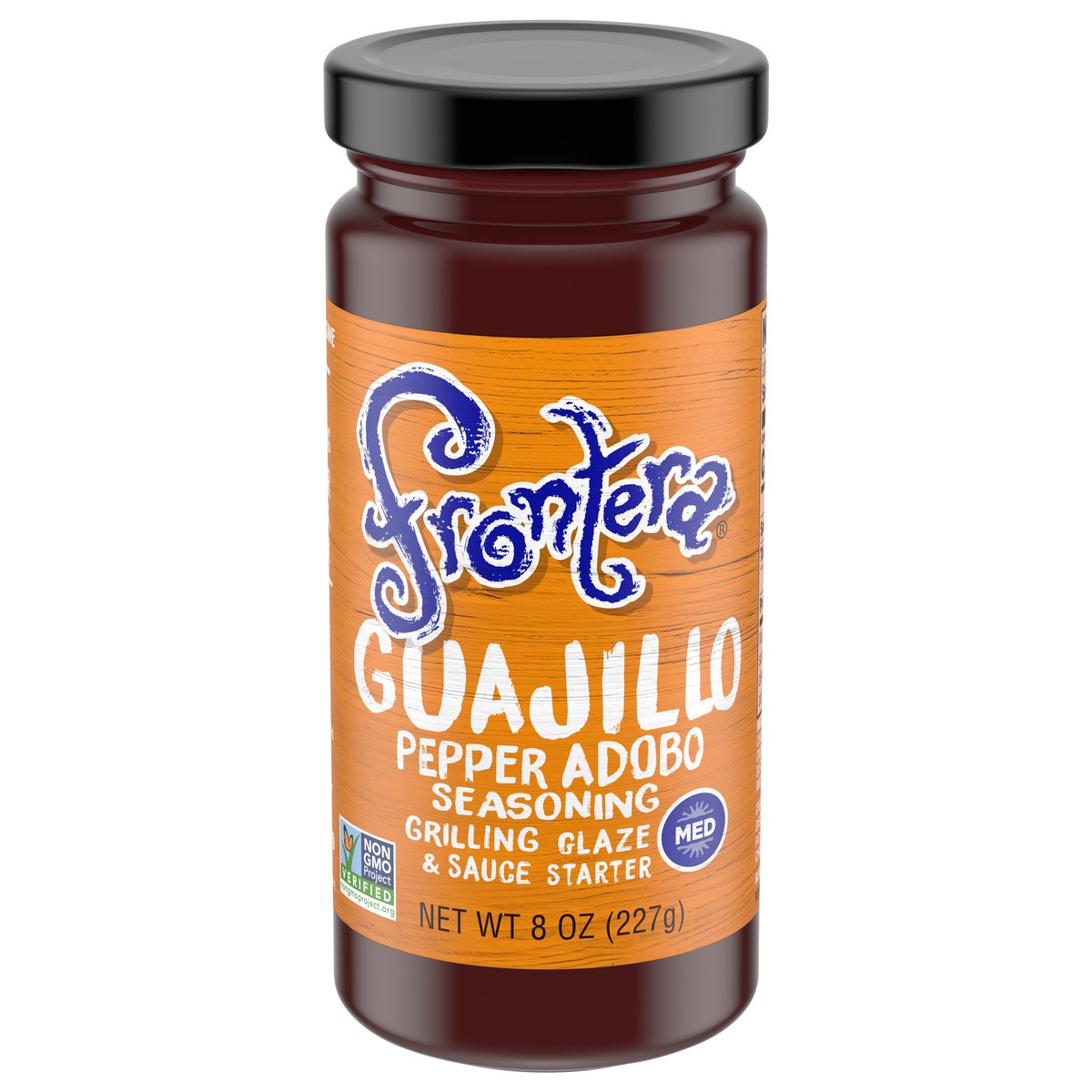 slide 1 of 2, Frontera Medium Guajillo Pepper Adobo Seasoning Grilling Glaze & Sauce Starter 8 oz, 8 oz