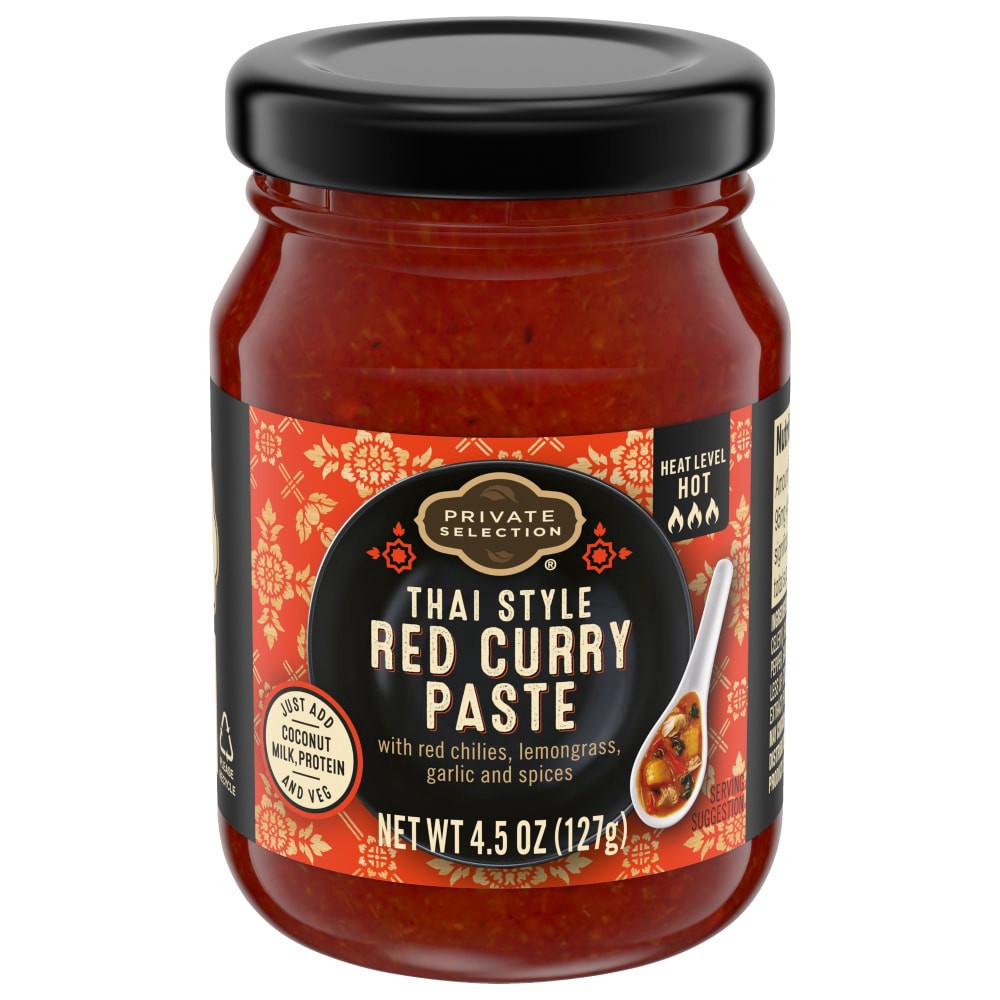 slide 1 of 3, Private Selection Thai Style Red Curry Paste, 4.5 oz