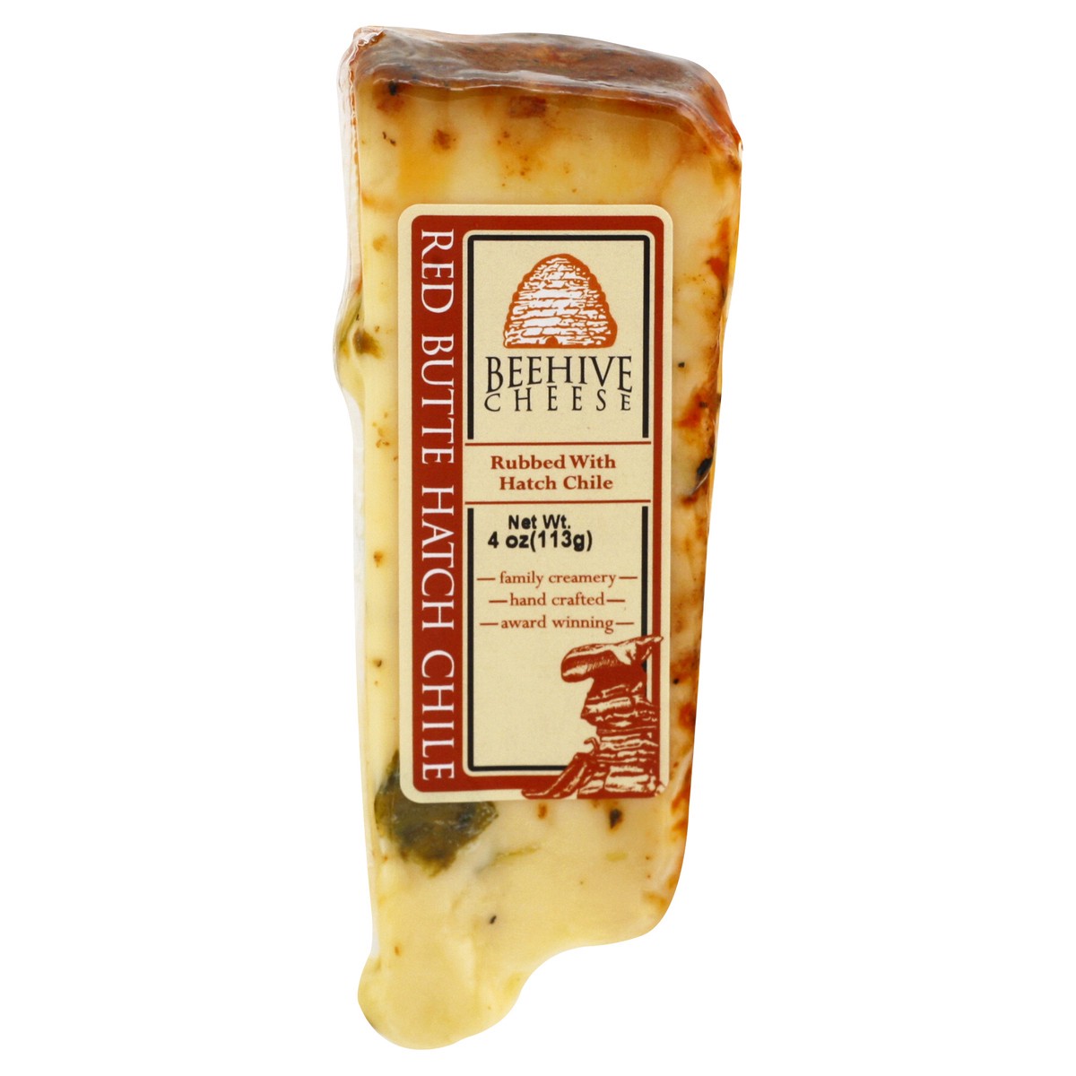 slide 1 of 1, Beehive Cheese Red Butte Hatch Chile Cheese 4 oz, 4 oz