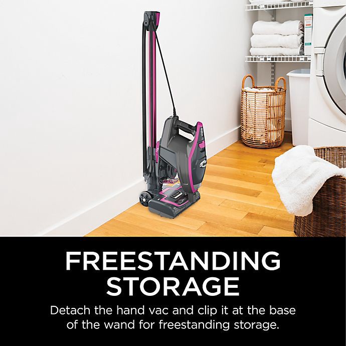 slide 11 of 13, Shark Rocket Pro DLX Corded Stick Vacuum - Fuchsia, 1 ct