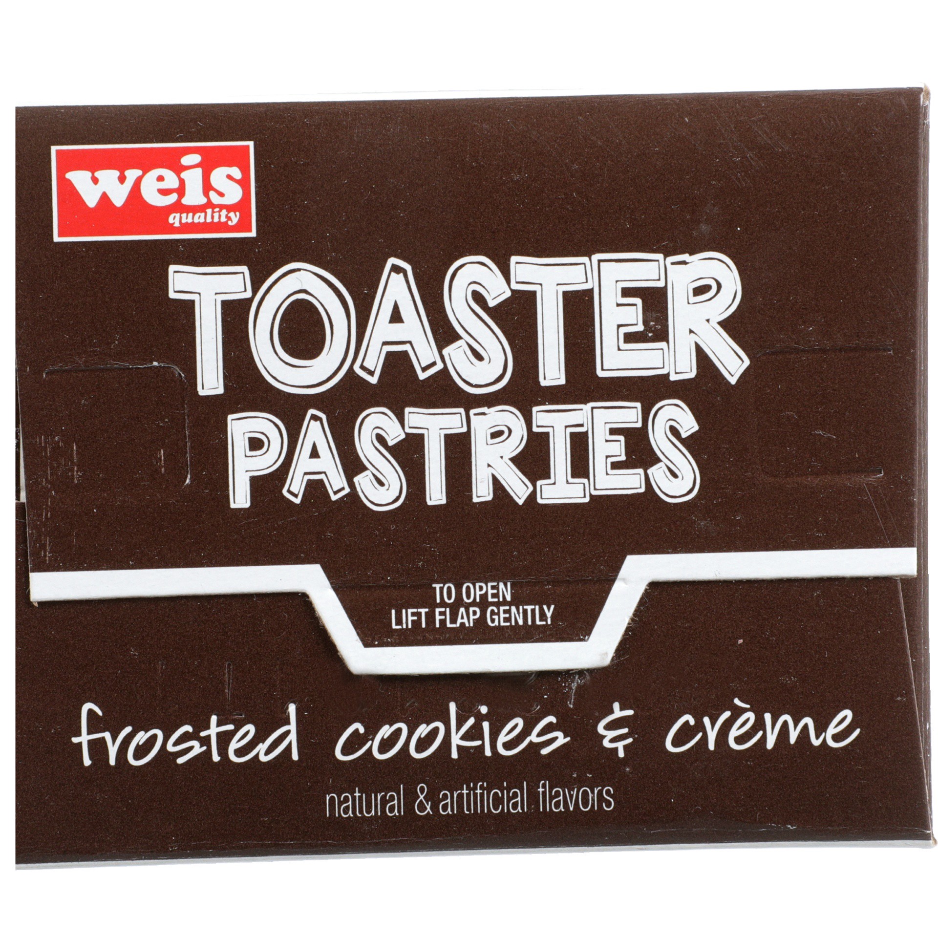 slide 5 of 6, Weis Quality Cookies and Cream Toaster Pastries, 11 oz