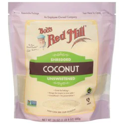 Bob's Red Mill Shredded Unsweetened Coconut - 24 oz