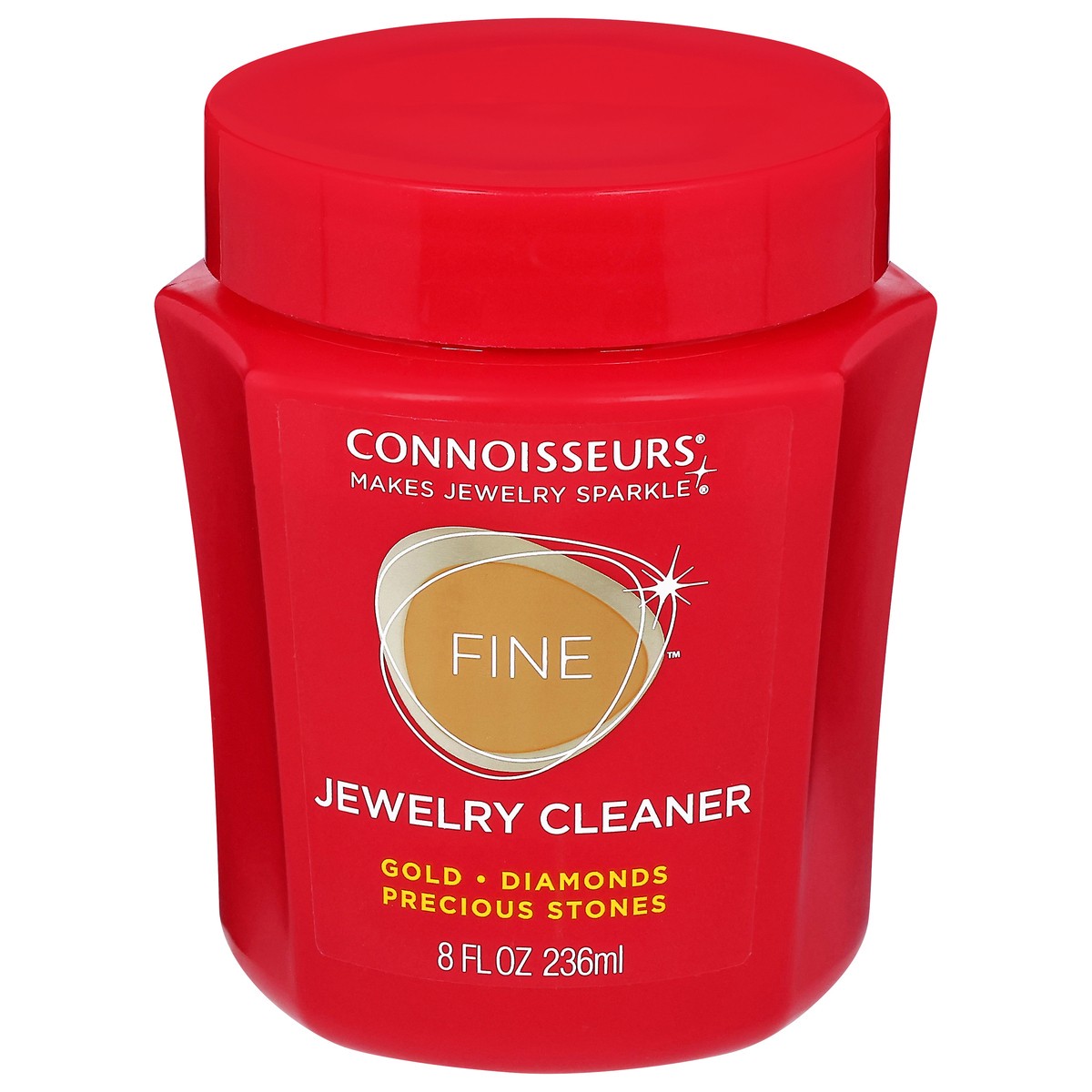 slide 1 of 9, Connoisseurs Fine Jewelry Cleaner 8 fl oz, 8 fl oz