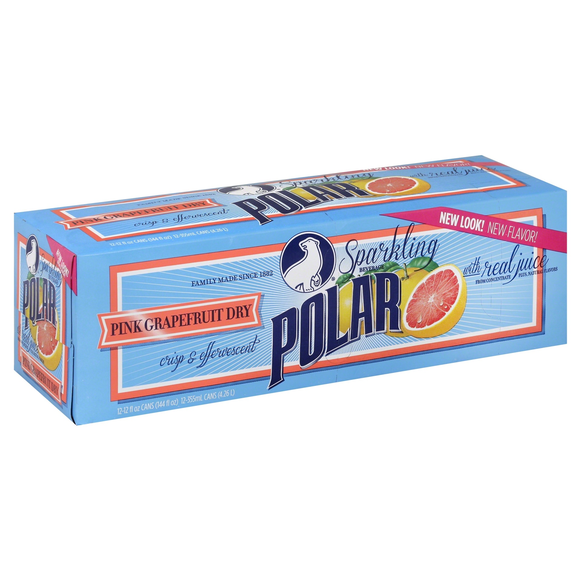 slide 1 of 1, Polar Pink Grapefruit /, 12 oz