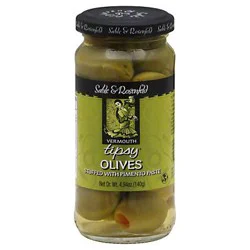 Sable & Rosenfeld Vermouth Tipsy Olives Stuffed With Pimento Paste - 4.94 oz