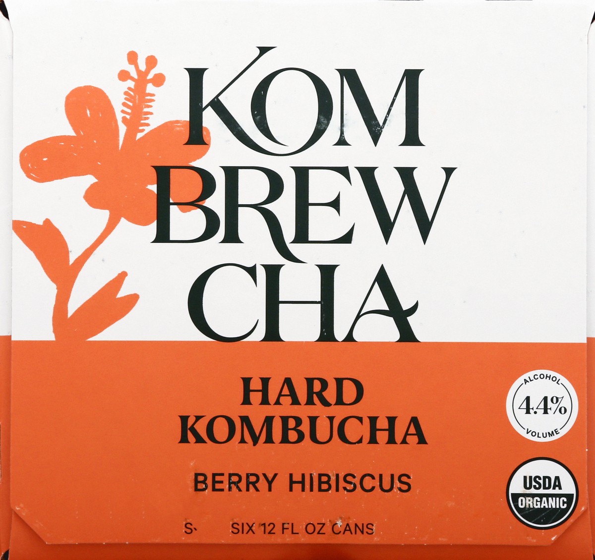 slide 2 of 9, Kombrewcha™ Berry Hibiscus Hard Kombucha, 6 Pack 12 fl. oz. Cans, 6 ct