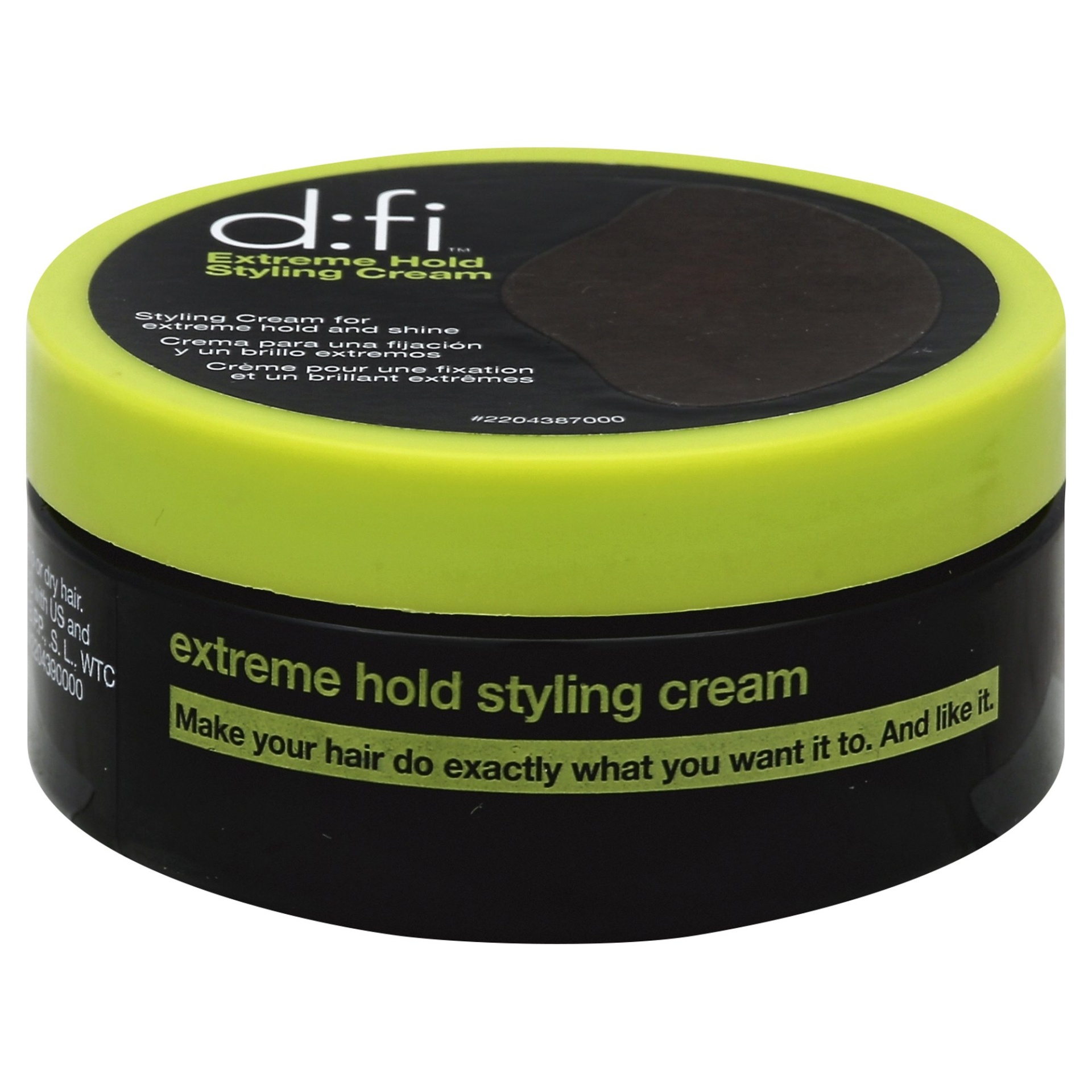 slide 1 of 3, d:fi D:Fi Extreme Hold Styling Cream Extreme Hold And Shine, 2.6 oz