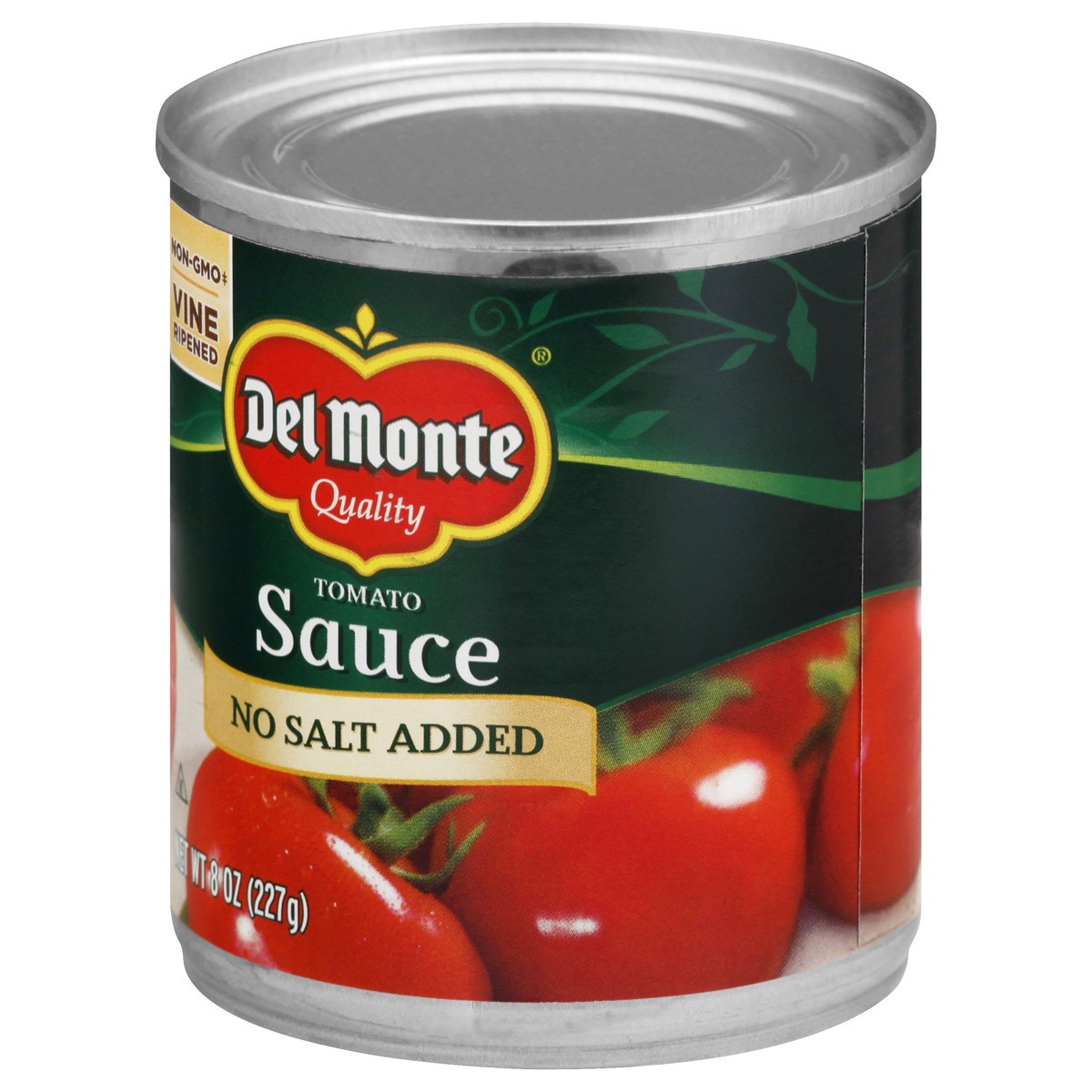 slide 5 of 9, Del Monte No Salt Added Tomato Sauce 8 oz, 1 ct