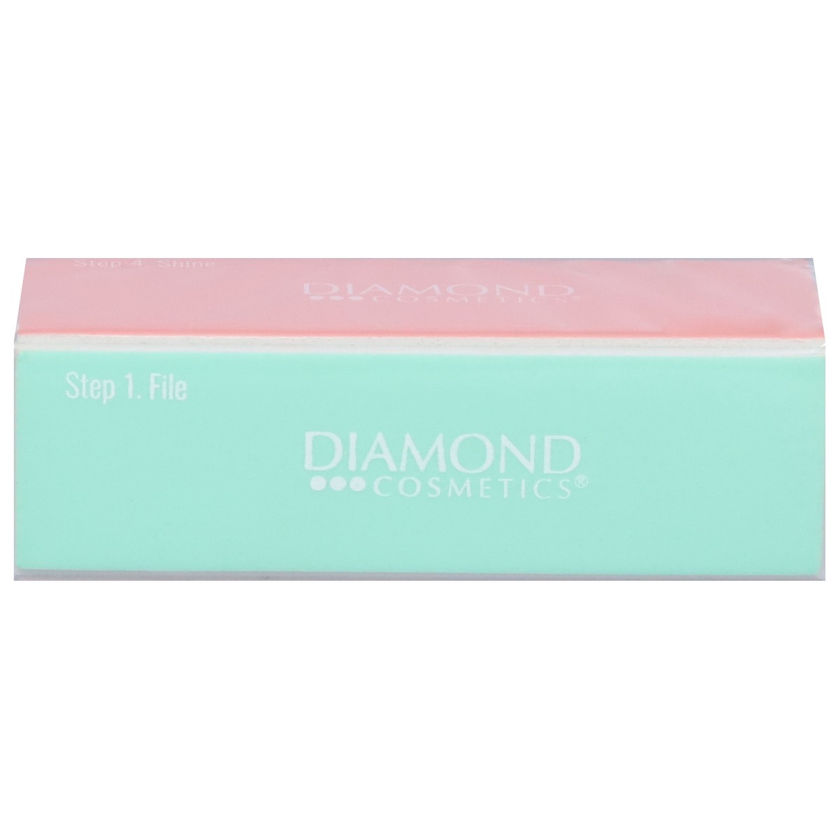 slide 1 of 9, Diamond Cosmetics Mini 4 Way Buffer, Assorted Colors, 1 ct