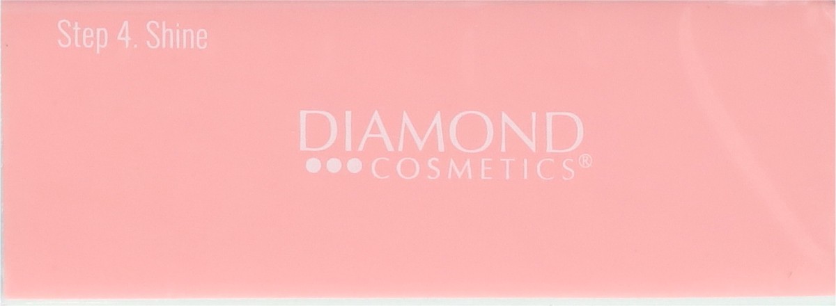 slide 9 of 9, Diamond Cosmetics Mini 4 Way Buffer, Assorted Colors, 1 ct
