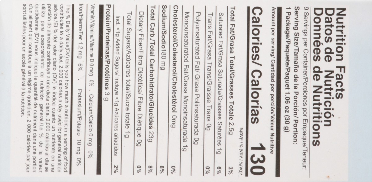 slide 9 of 13, Aviva Soda Crackers 9 - 1.06 oz Packs, 1 ct