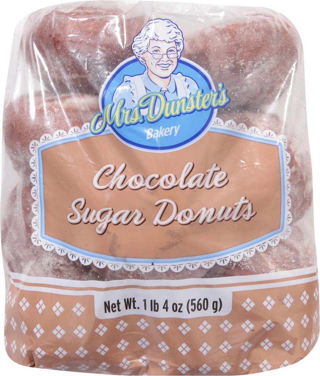 slide 7 of 9, Mrs. Dunster's Mrs.dunsters Choc Sugar Donut - 20 OZ, 20 oz