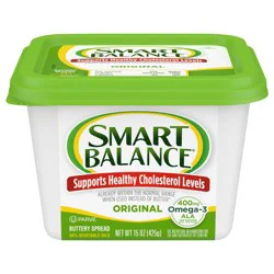 Smart Balance Original Buttery Spread, 15 oz Tub