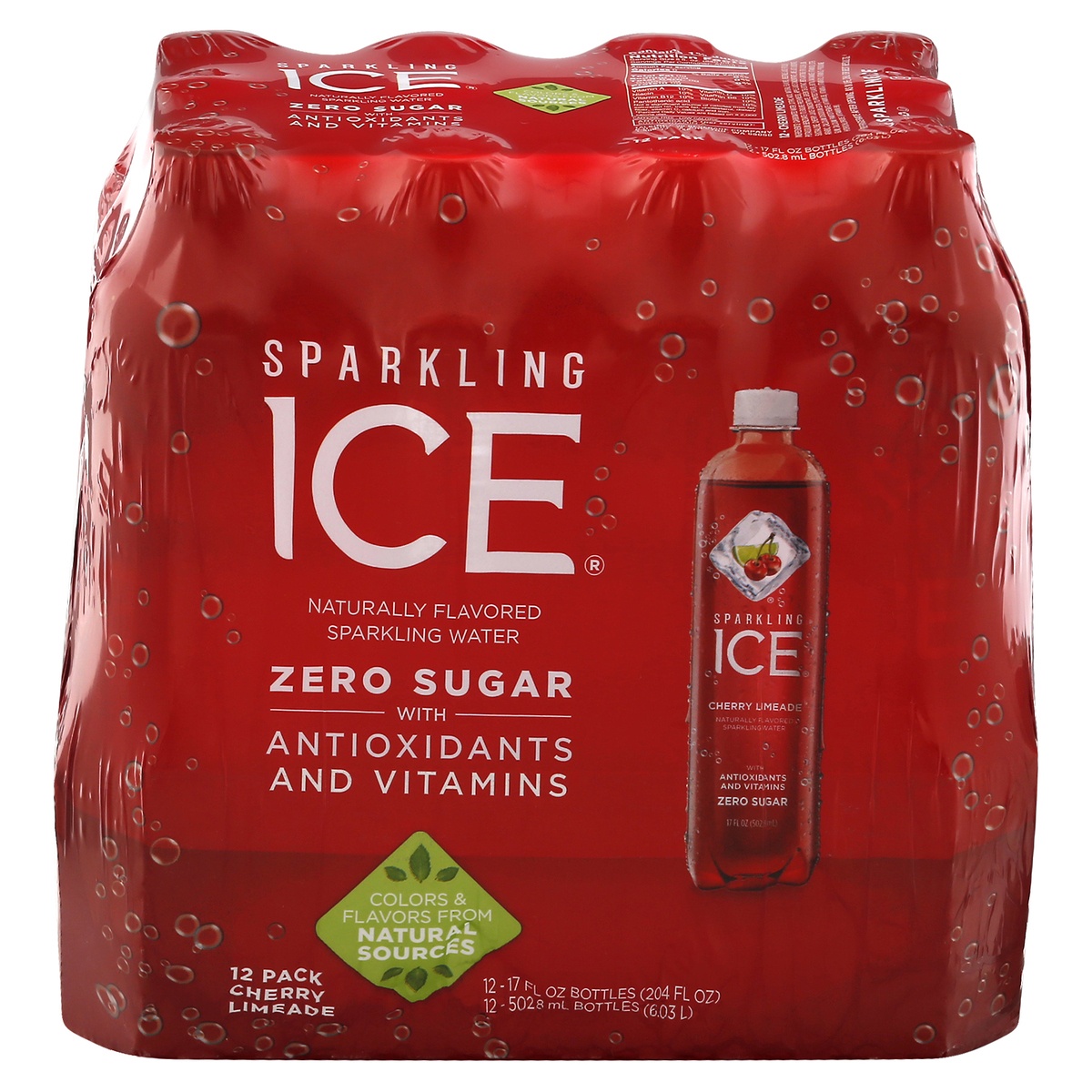 slide 1 of 5, Sparkling ICE Cherry Limeade, 12 ct; 17 fl oz