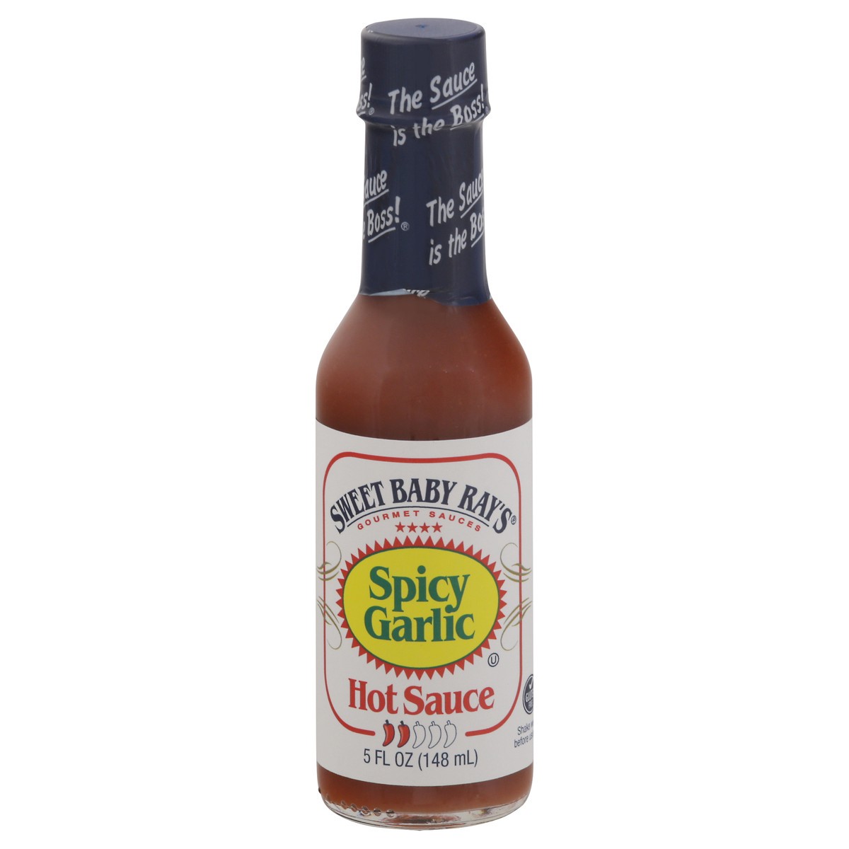 slide 1 of 13, Sweet Baby Ray's Spicy Garlic Hot Sauce - 5 fl oz, 5 fl oz