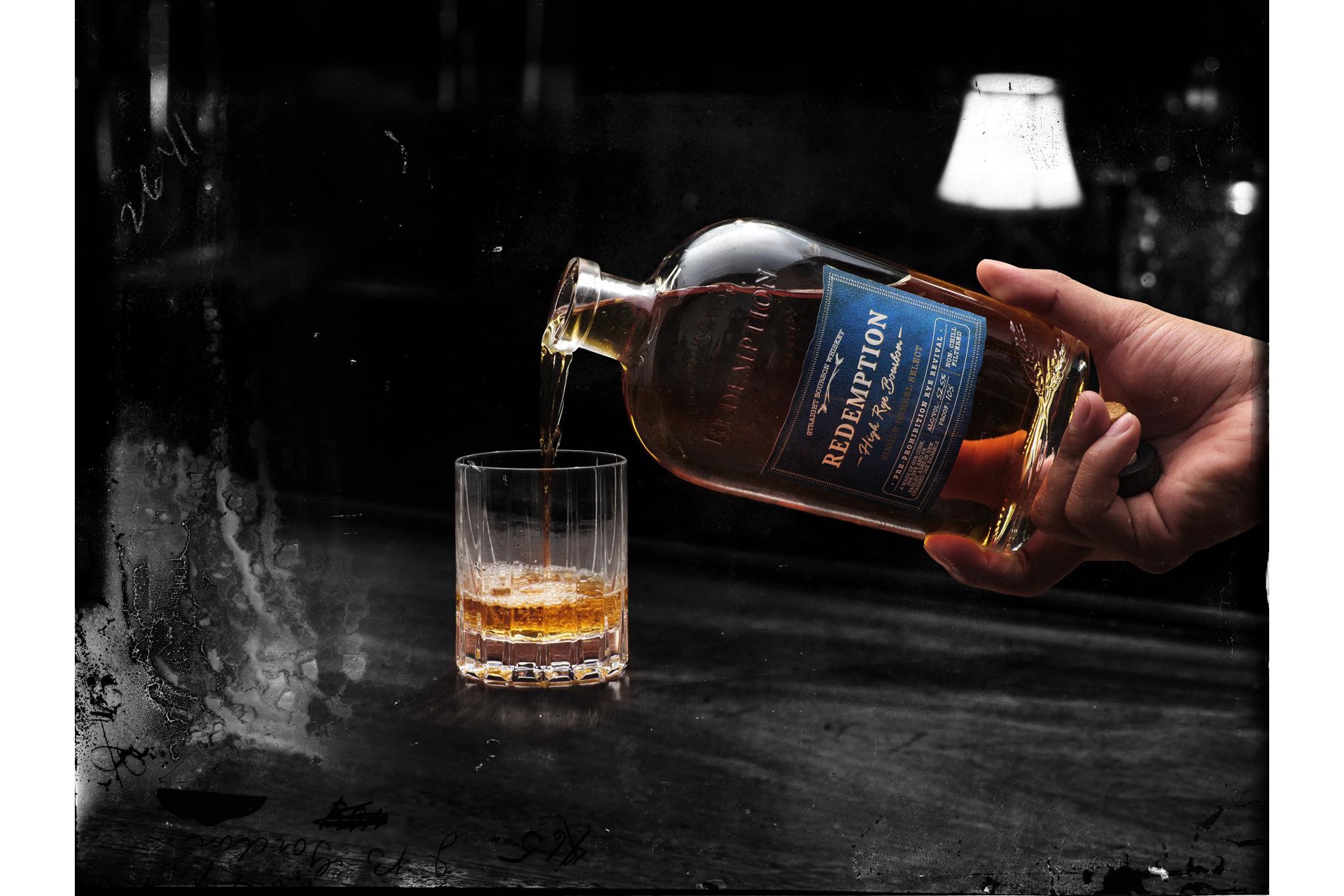 slide 4 of 4, Redemption High Rye Bourbon Single Barrel, 750ml, 750 ml