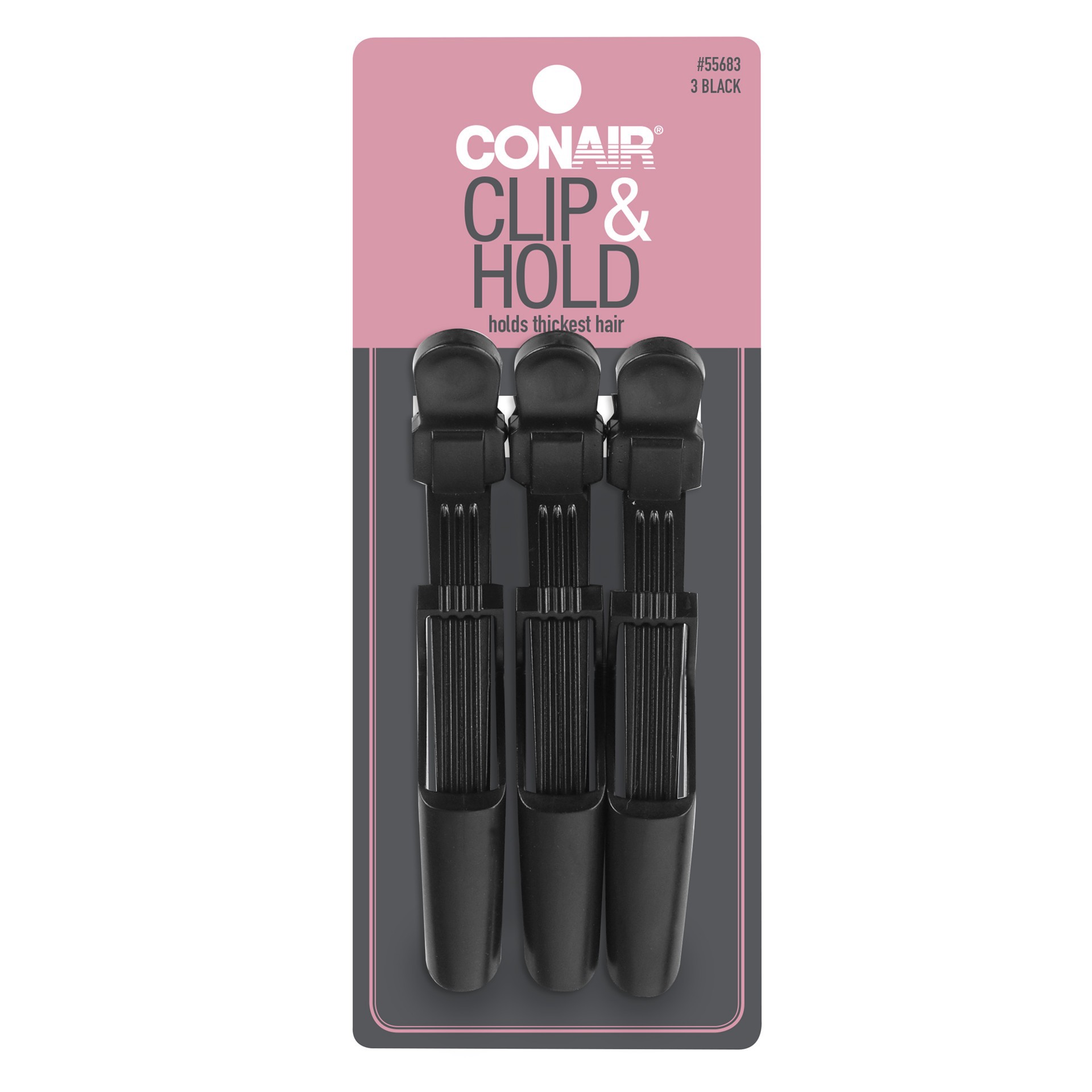 slide 1 of 2, Conair Styling Essentials Mega Hold Clips, 3 ct