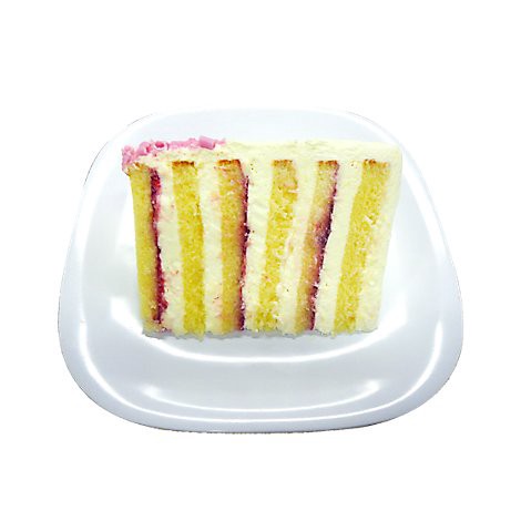 slide 1 of 1, Bakery Lemon Blueberry Cake Colossal Slice - Each (1060 Cal.), 1 ct
