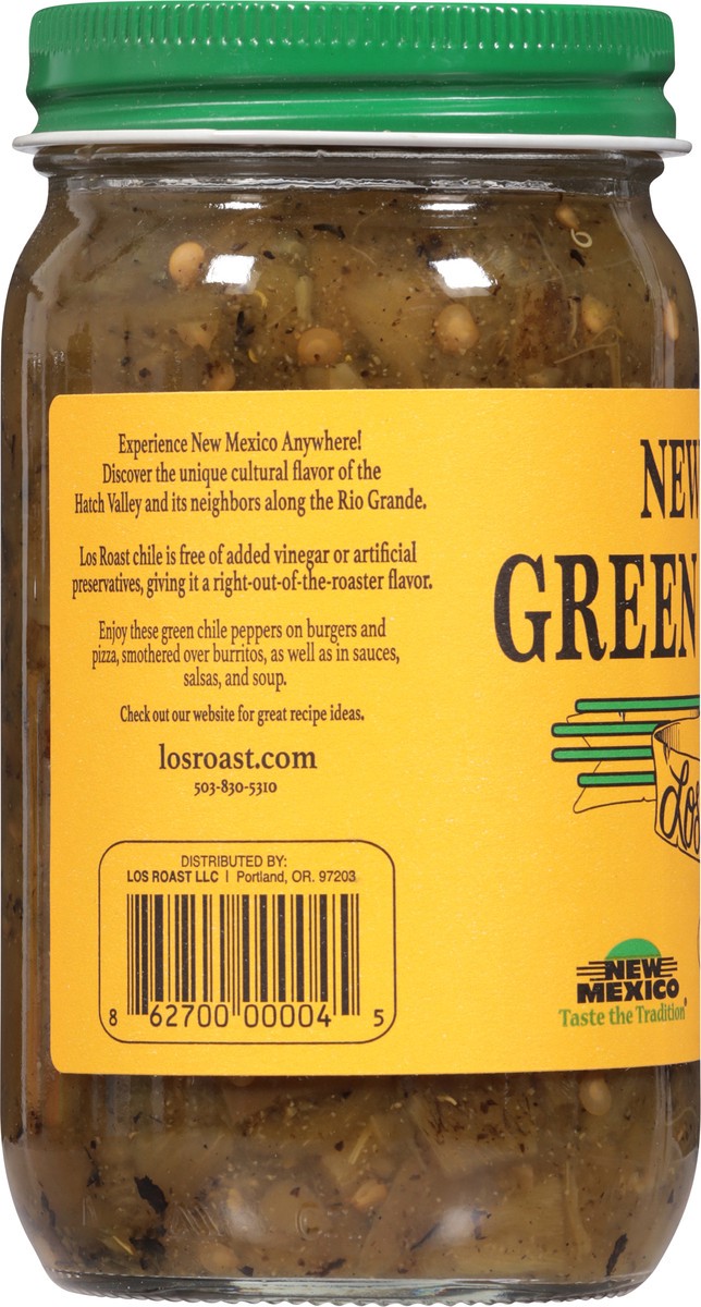 slide 6 of 13, Los Roast Mild Green Chile 16 oz, 16 oz