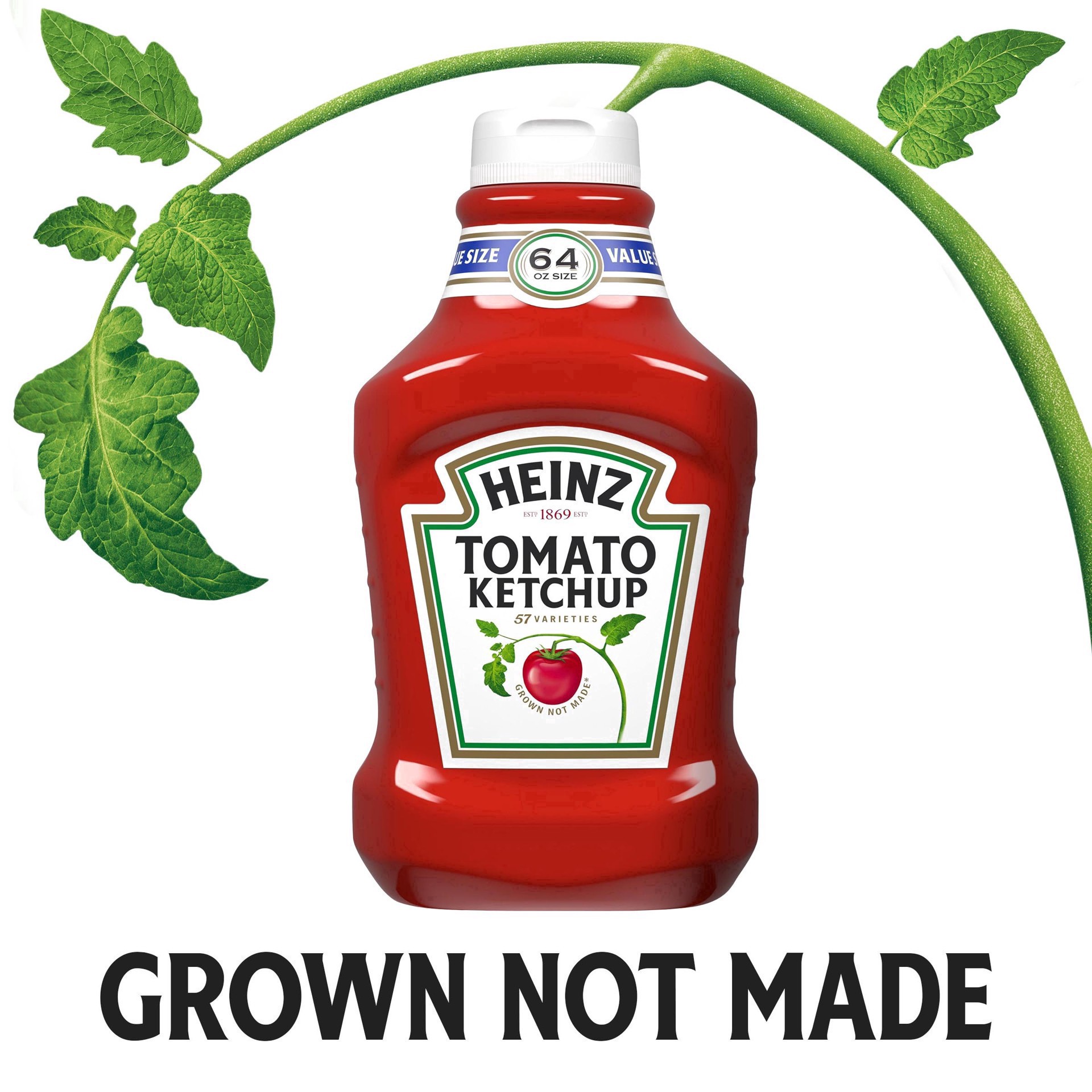 slide 92 of 128, Heinz Tomato Ketchup Value Size, 64 oz