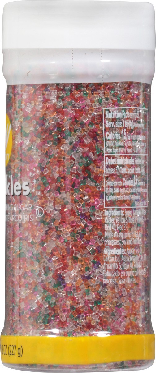 slide 5 of 14, Wilton Sparkling Sugar Rainbow Sprinkles 7.9 oz, 7.9 oz