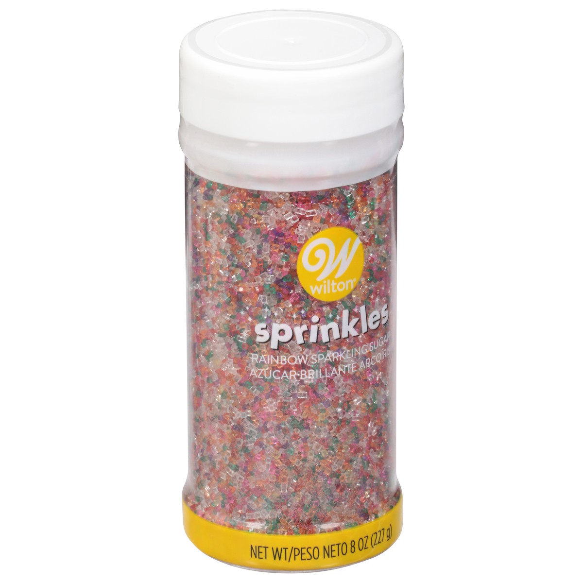 slide 8 of 14, Wilton Sparkling Sugar Rainbow Sprinkles 7.9 oz, 7.9 oz