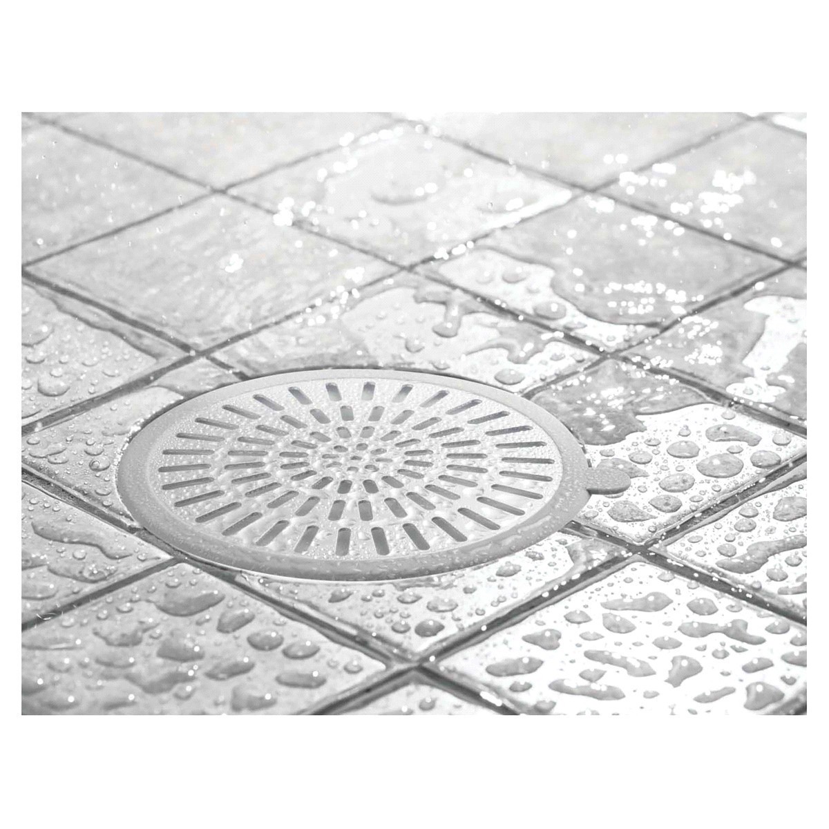 slide 5 of 5, Idesign Metro Ultra Shower Stall Drain Protector, 1 ct