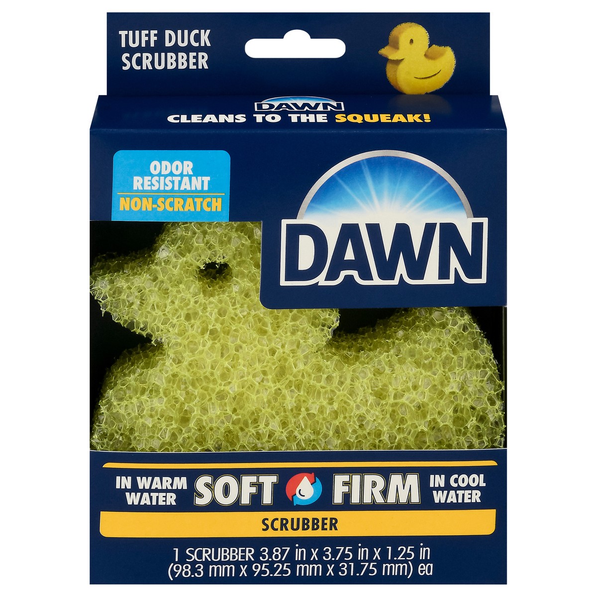 slide 1 of 10, Dawn Tuff Duck Scrubber, 1 ct