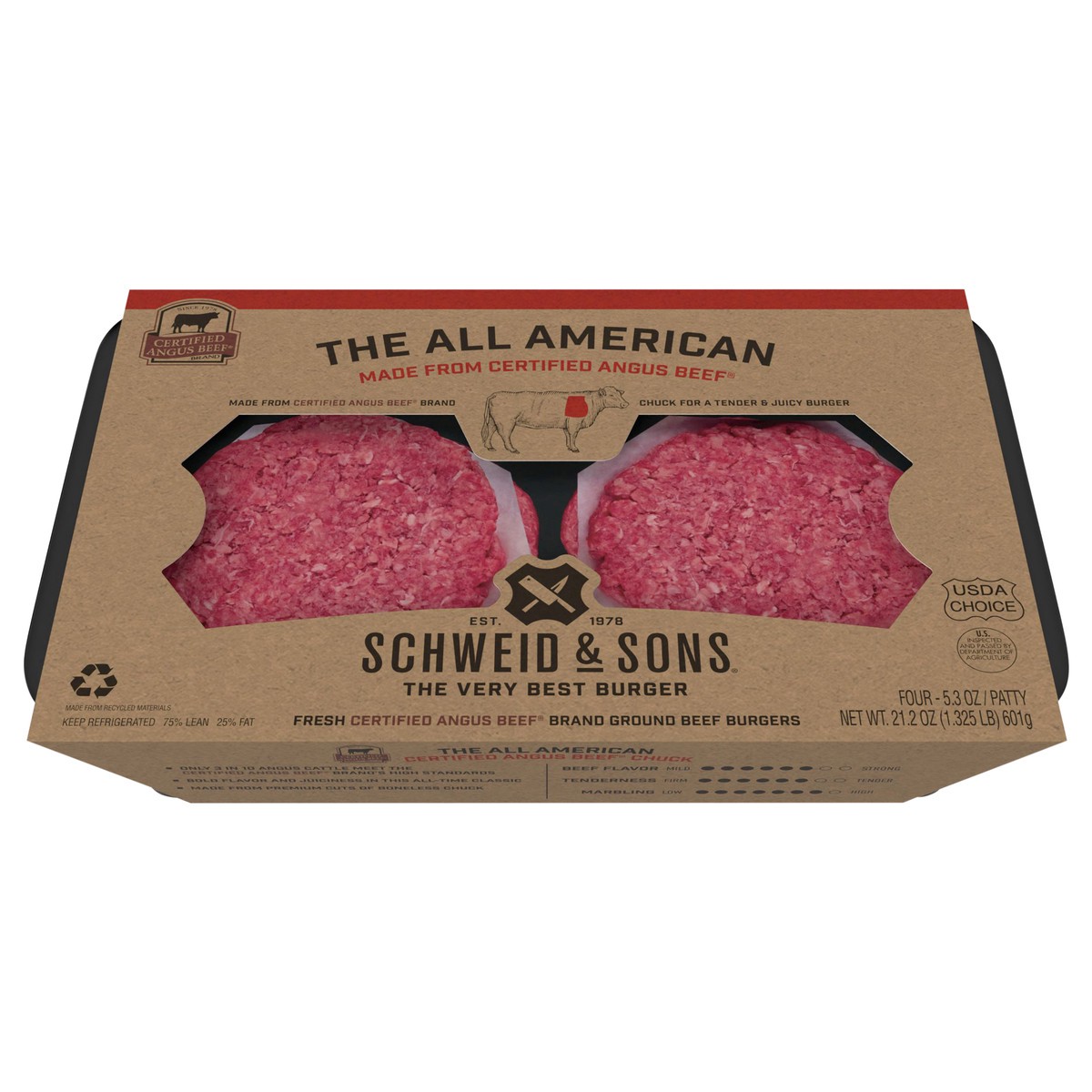 slide 1 of 9, Schweid & Sons CAB The All American, 4 ct