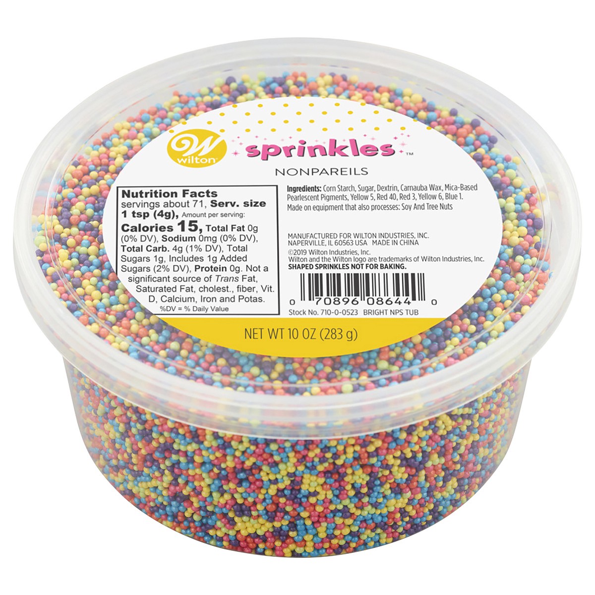 slide 1 of 11, Wilton BRIGHT NPS TUB, 10 oz