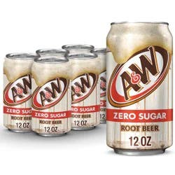 A&W Zero Sugar Root Beer Soda Bottle- 72 fl oz