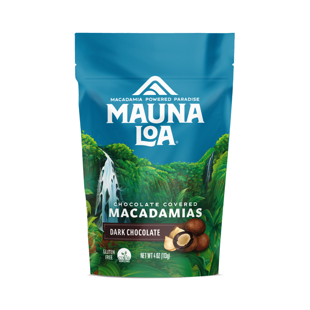 slide 1 of 9, Mauna Loa Dark Chocolate Macadamias 4 oz, 4 oz